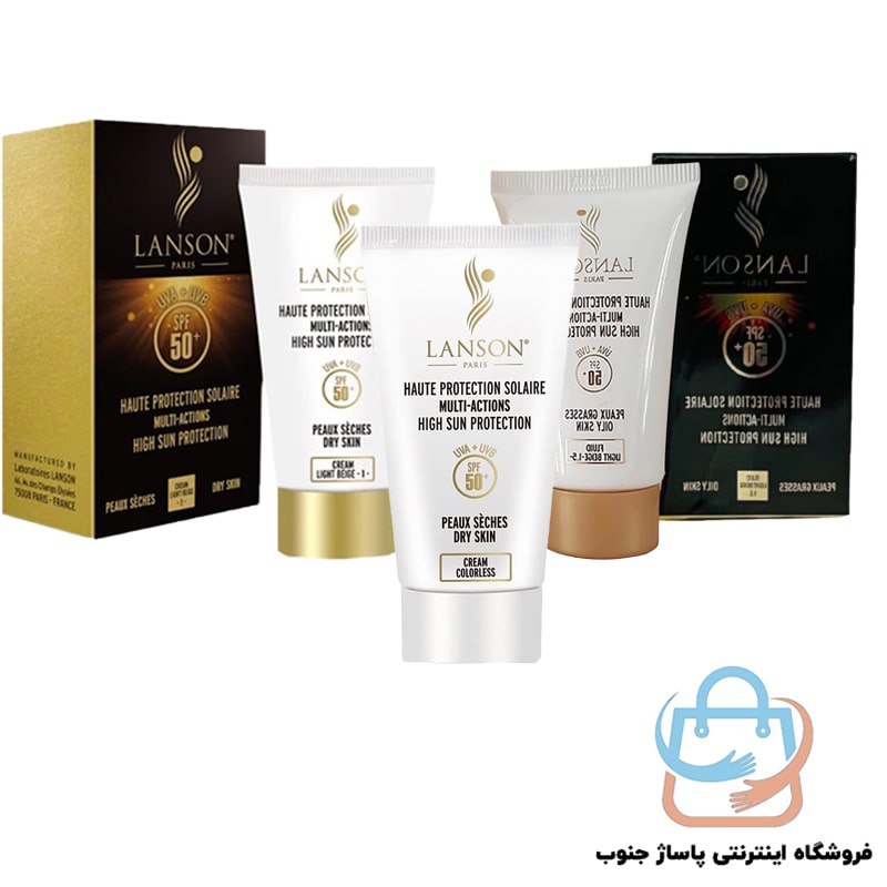 ضد آفتاب رنگی و بی رنگ